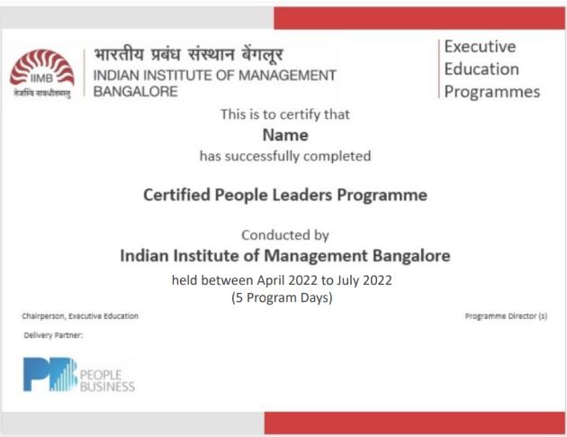 certificates